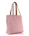 Veau Sikkim Swift Double Sens 28 Reversible Tote Rose Sakura Curry