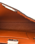 Cuoio Romano Snakeskin Selleria Mini Peekaboo Iconic Satchel Cappuccino