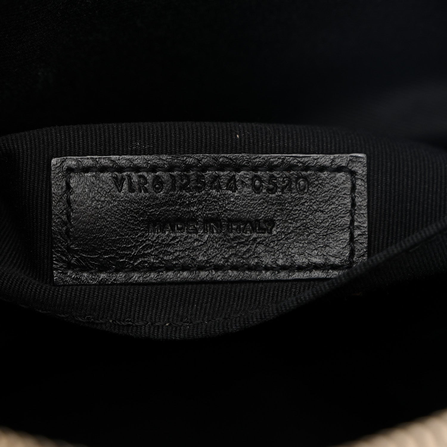 Calfskin Matelasse Monogram Lou Camera Bag Black