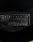 Calfskin Matelasse Monogram Lou Camera Bag Black