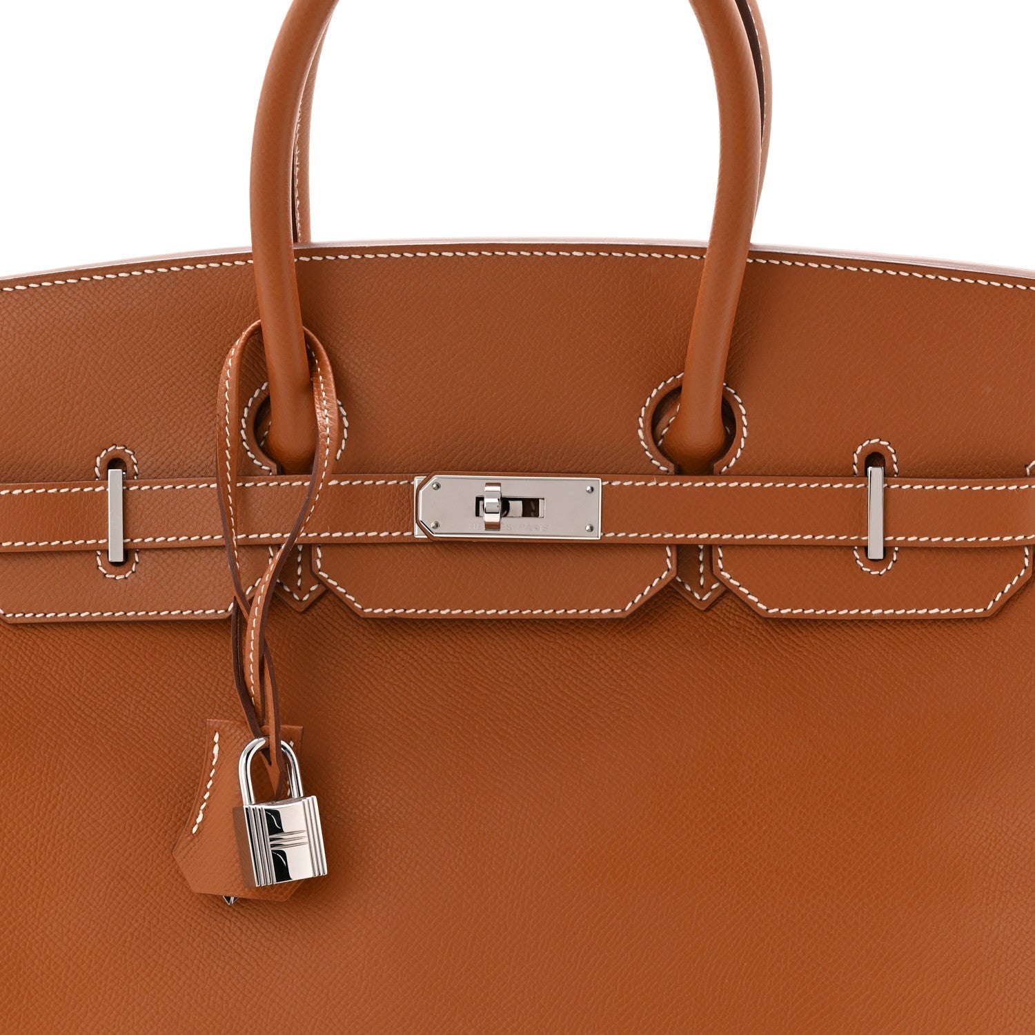 Epsom Birkin 35 Gold