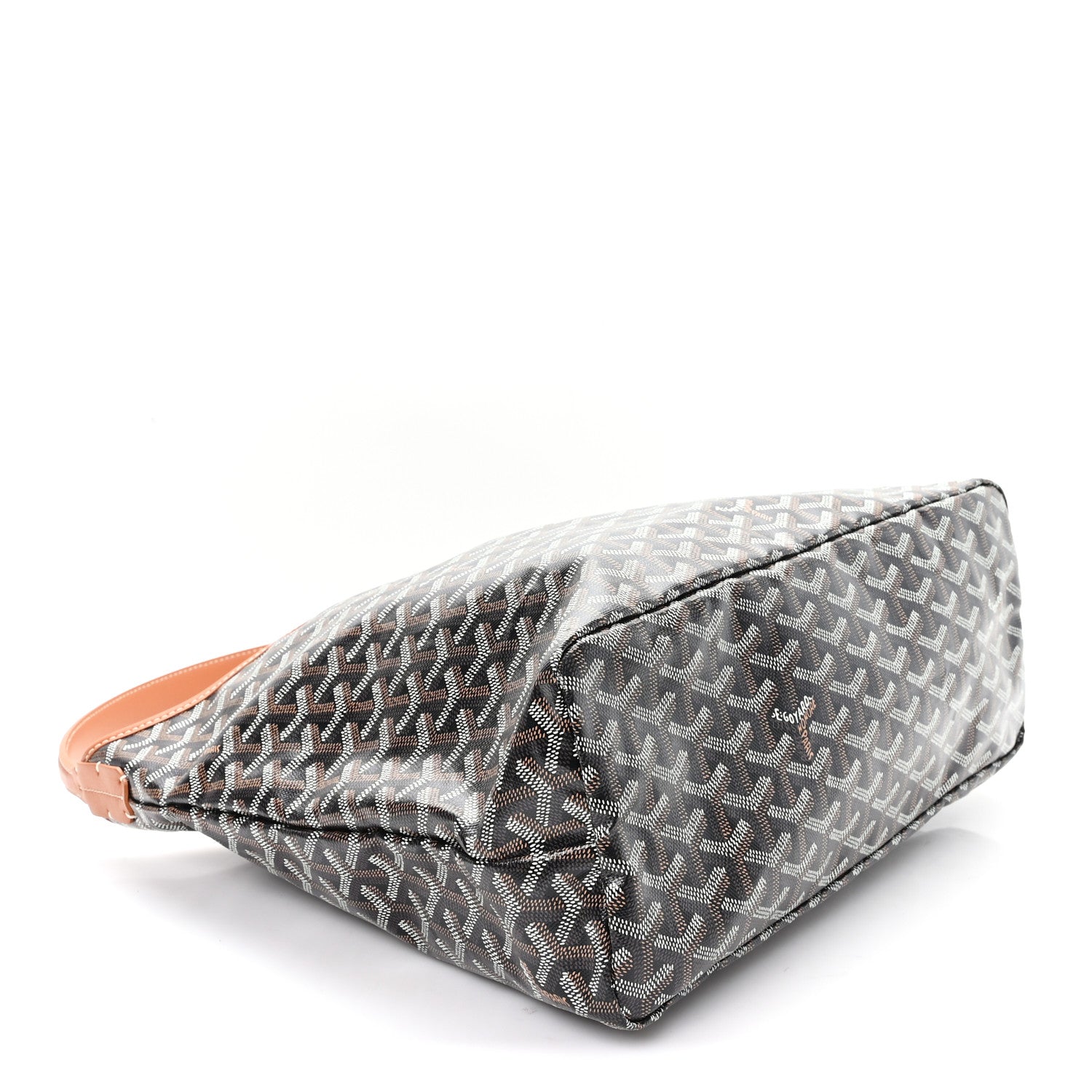 Goyardine Boheme Hobo Black Gold