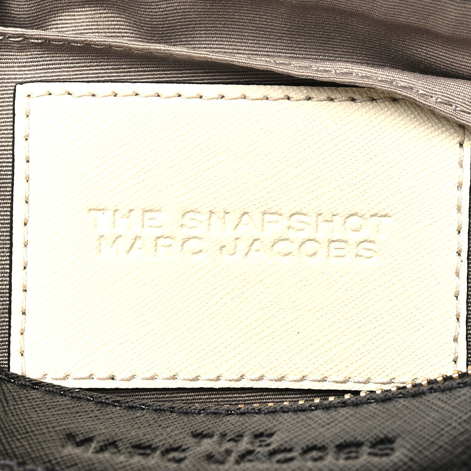 Saffiano Small Snapshot Camera Bag Cloud White Multicolor