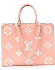 Empreinte Monogram Giant Onthego MM Rose Trianon Creme