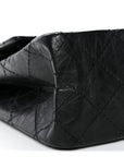 Aged Calfskin Quilted 2.55 Reissue 226 Flap Black