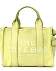 Grained Calfskin Small The Tote Bag Limoncello