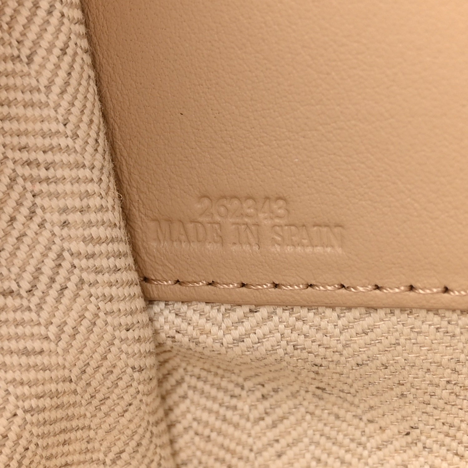 Calfskin Small Hammock Shoulder Bag Sand White