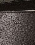 GG Supreme Monogram Textured Dollar Calfskin Web Mini Ophidia Envelope Shoulder Bag Beige Ebony New Acero
