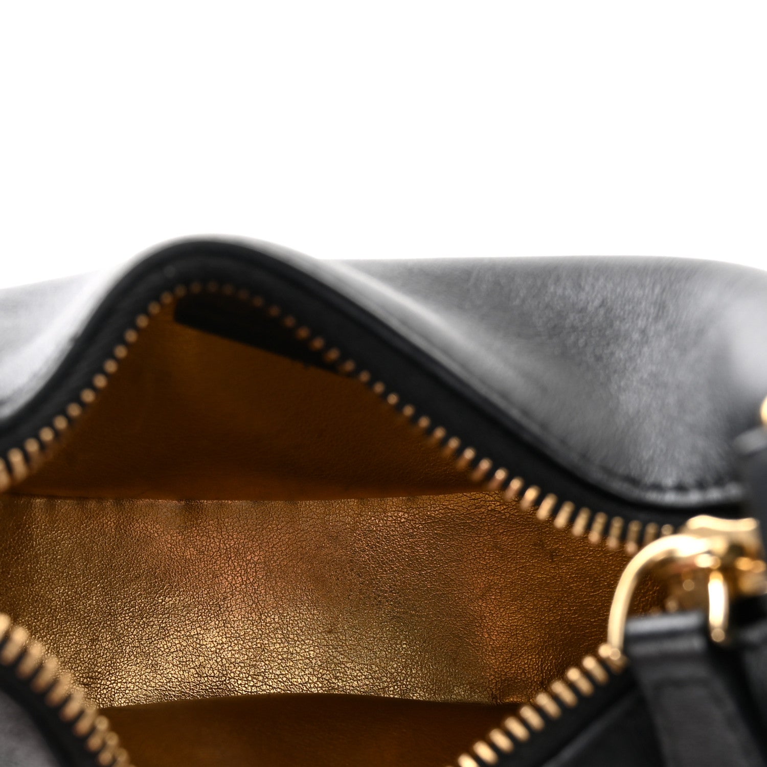 Vitello Grace Matte Nano FNDIgraphy Hobo Charm Black