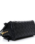 Nappa Intrecciato Concert Pouch Black