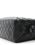 Nappa Intrecciato Mini Loop Camera Bag Black