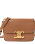 Shiny Calfskin Teen Triomphe Bronze