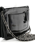 Patent CC Compact Wallet on Chain WOC Black