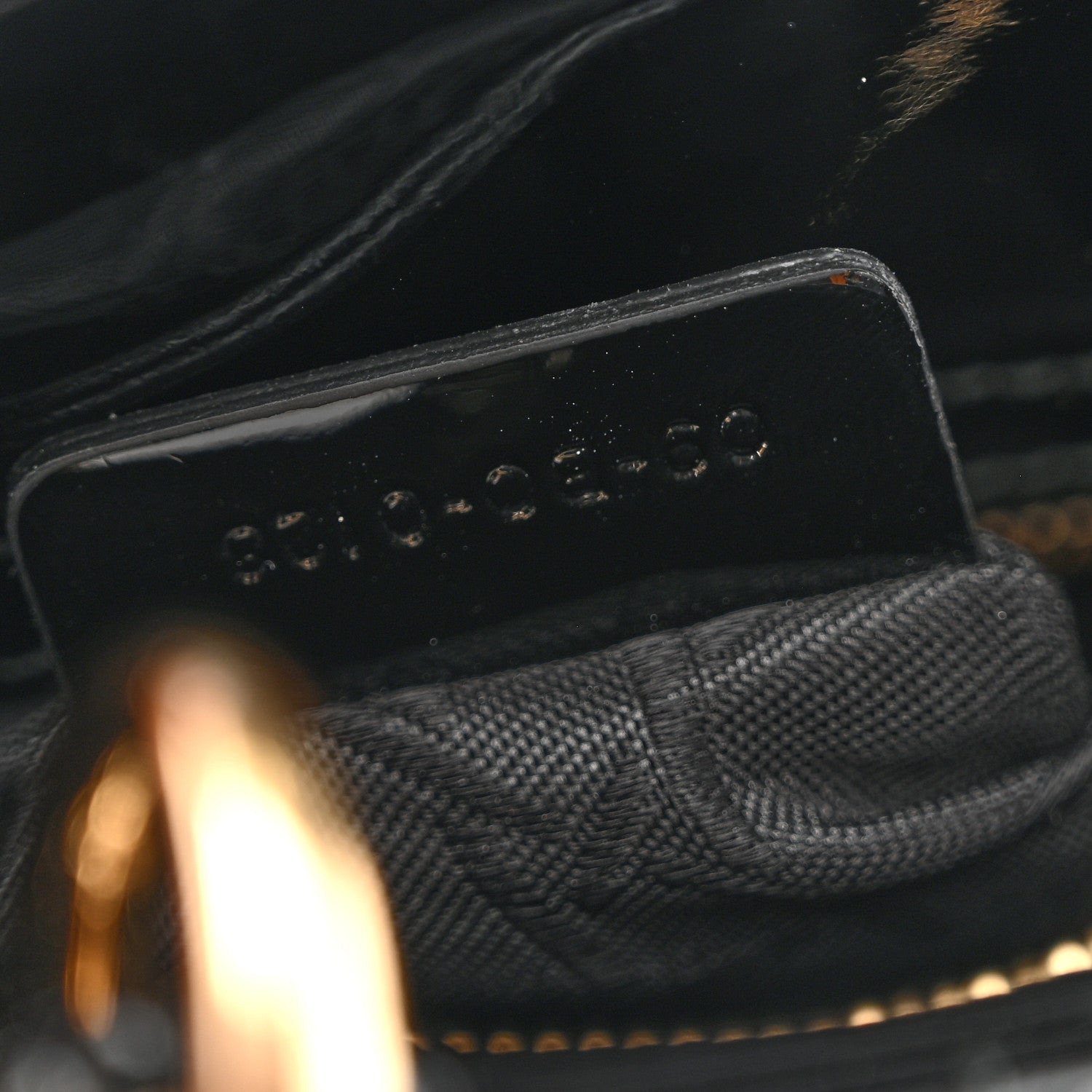 Patent Cannage Mini Lady D1OR Black