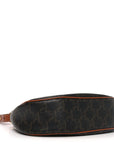 Triomphe Canvas Calfskin Ava Shoulder Bag Tan