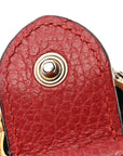 Calfskin Super Mini Dionysus Shoulder Bag Hibiscus Red