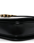 Shiny Calfskin Medium Triomphe Black
