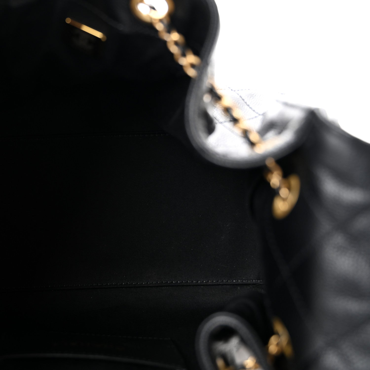 Caviar Quilted Small CHNL 25 Handbag Black