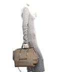 Supple Calfskin Large Phantom Luggage Dune