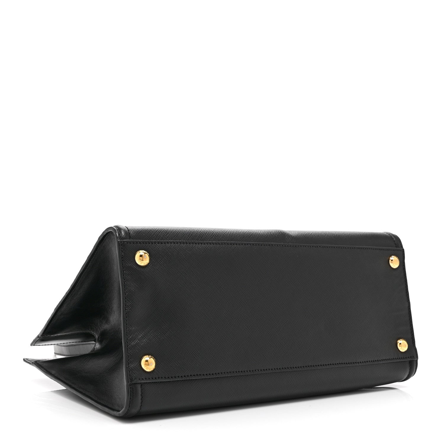 Saffiano Soft Calfskin Tote Black