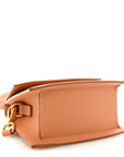 Smooth Calfskin Le Chiquito Moyen Terracotta