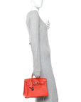 Swift Birkin 25 Rouge Tomate