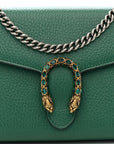 Calfskin Mini Dionysus Chain Wallet Emerald