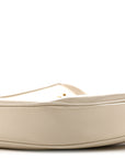 Boarded Dyana Lux Calfskin Small Jackie 1961 Hobo Mystic White