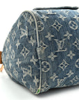 Monogram Denim Neo Speedy Blue