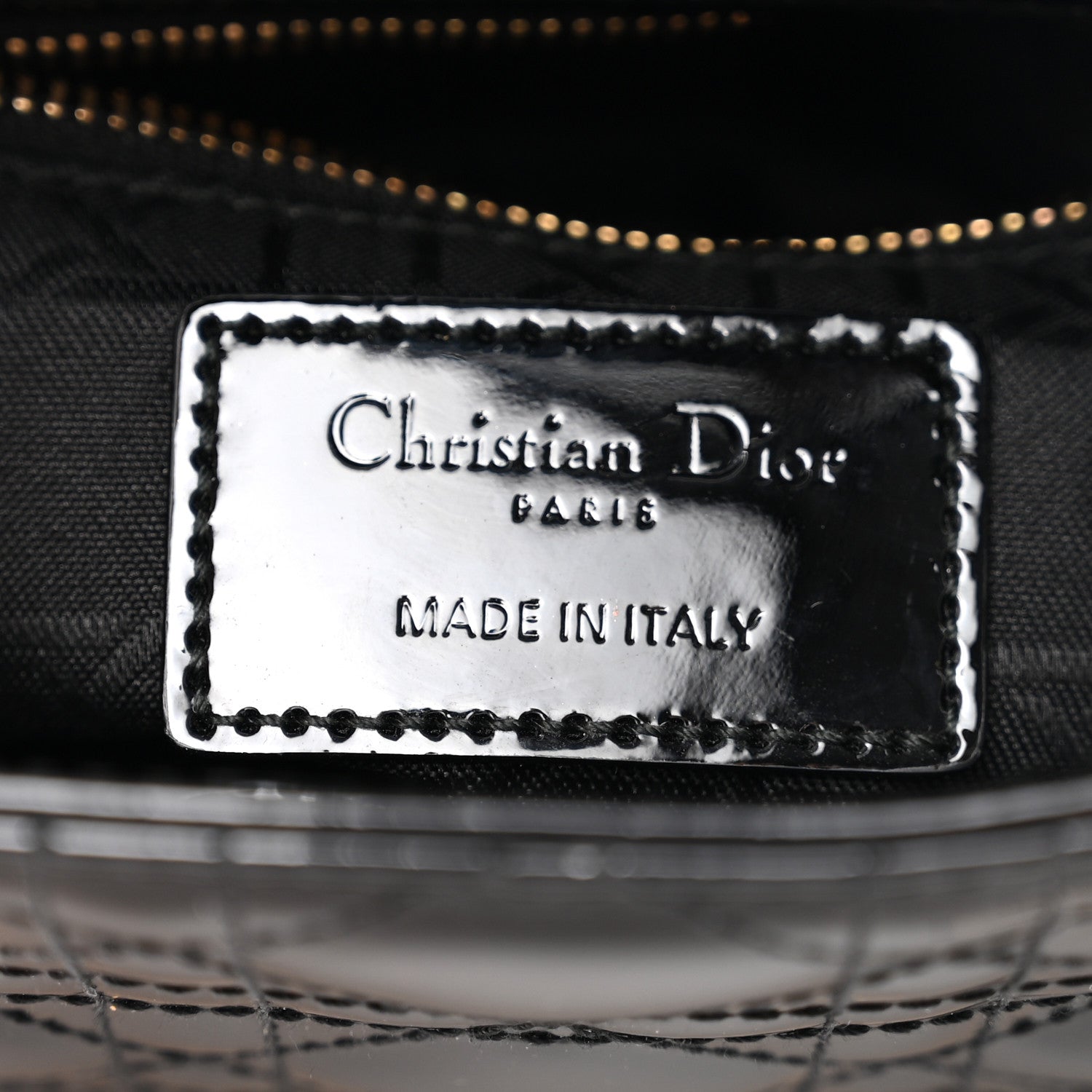 Patent Cannage Mini Lady D1OR Black