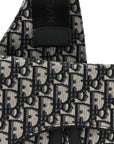 Oblique Mens Saddle Bag Blue
