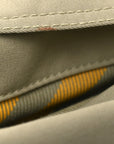 Canvas Trench Crossbody Bag Flax