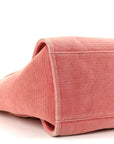 Canvas Medium Deauville Tote Red