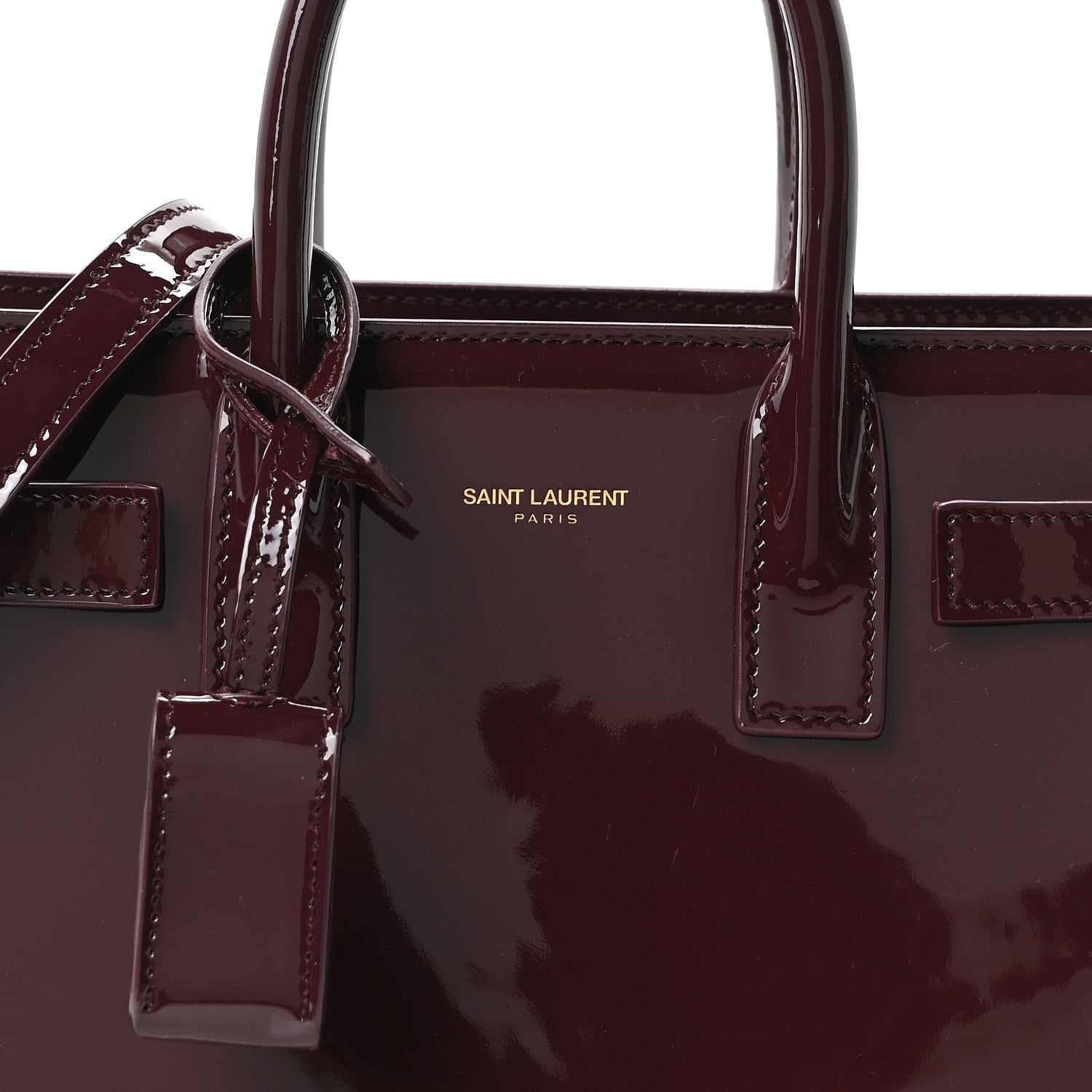 Patent Nano Sac de Jour Dark Red Wine