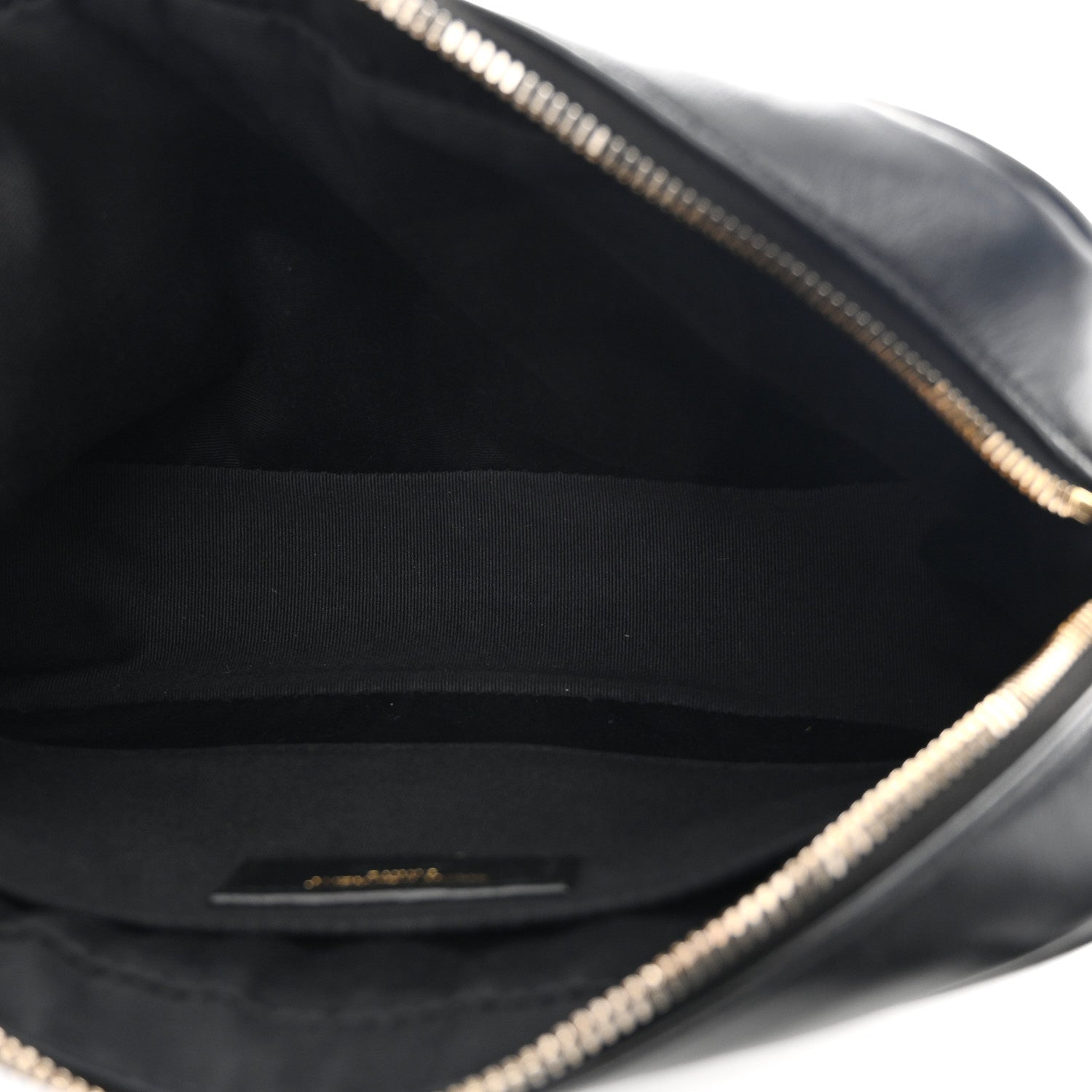 Calfskin Matelasse Monogram Lou Camera Bag Black