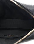 Calfskin Matelasse Monogram Lou Camera Bag Black