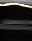 Caviar Quilted Medium CC Filigree Vanity Case Black
