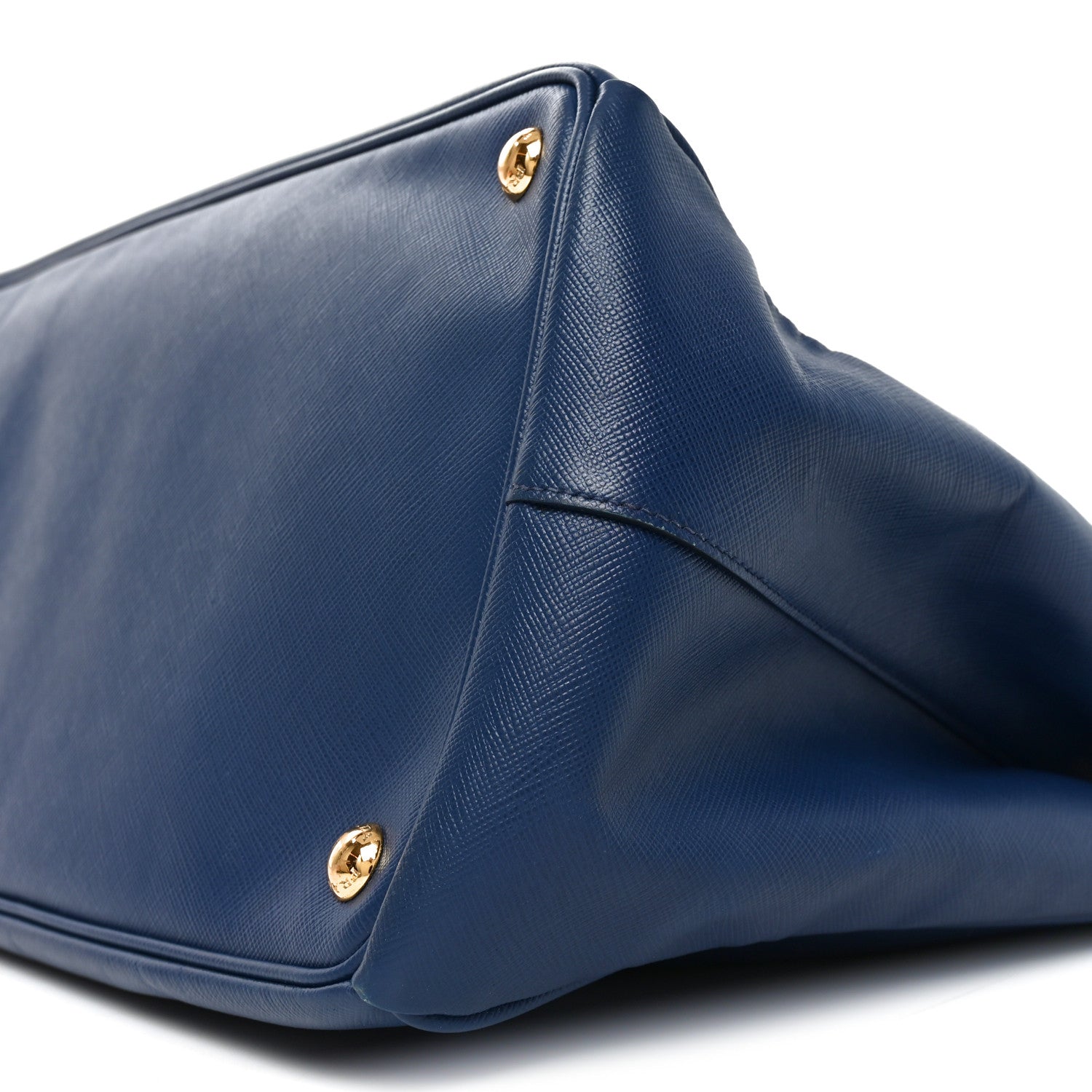 Saffiano Large Galleria Double Zip Tote Bluette