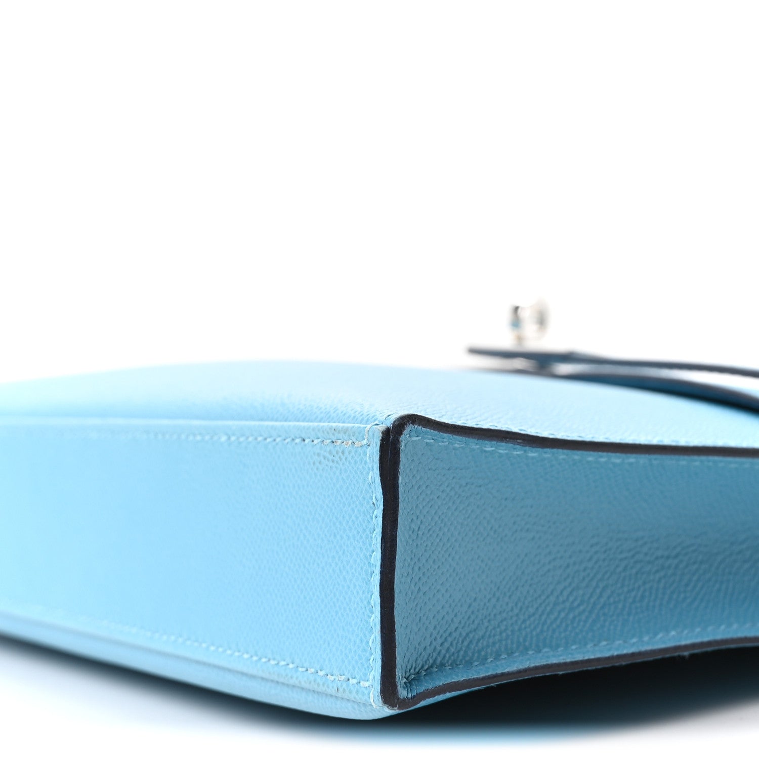Madame Calfskin Kelly Elan Bleu du Nord
