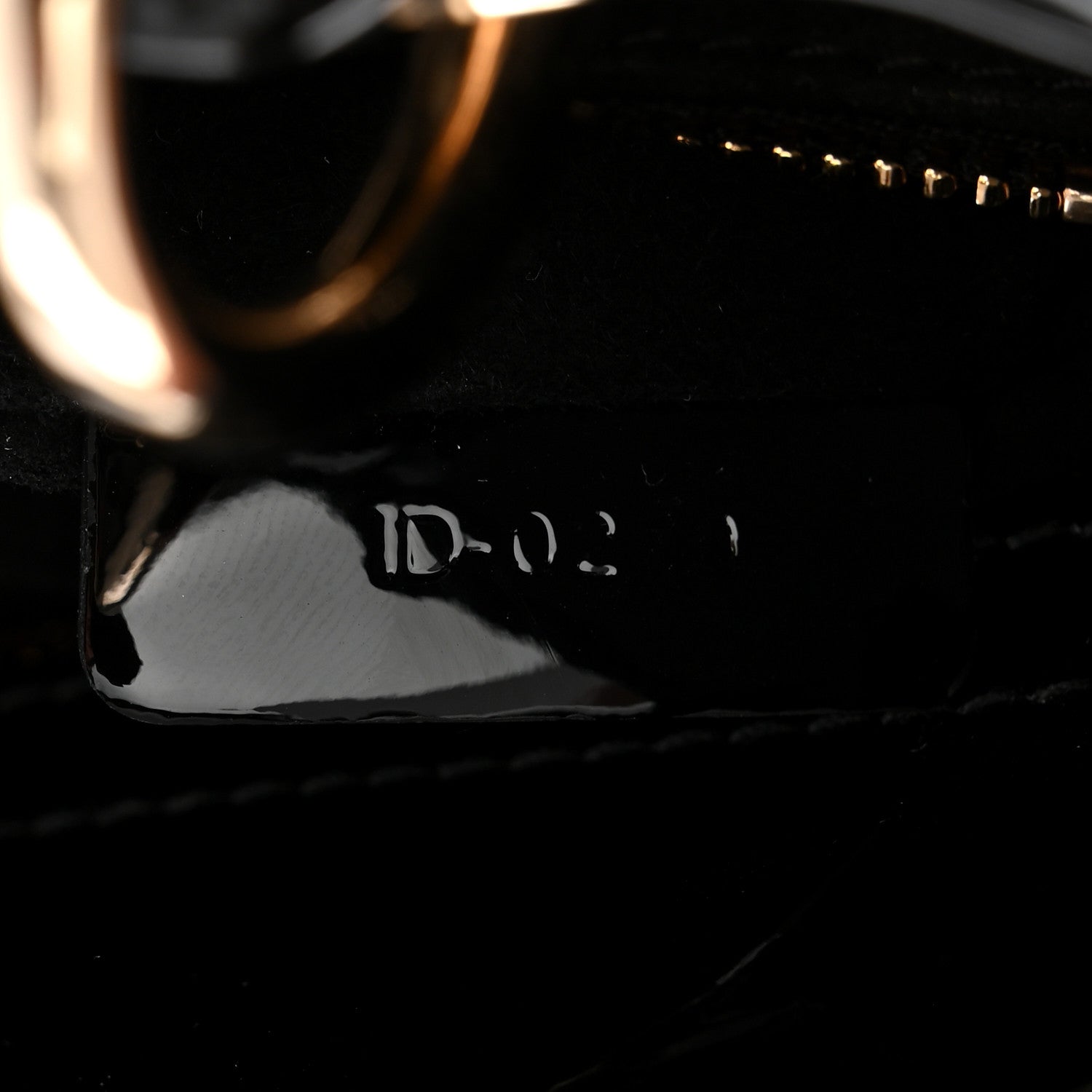 Patent Cannage Mini Lady D1OR Black