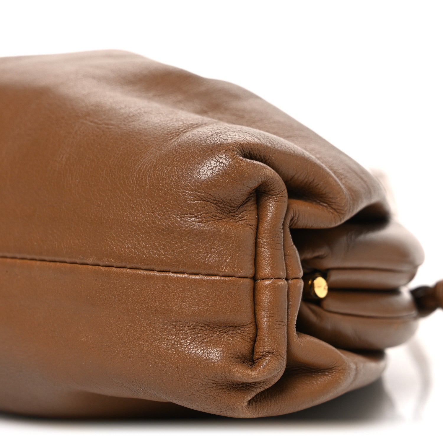 Butter Calfskin The Mini Pouch Camel
