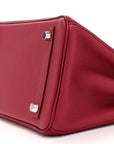 Togo Birkin 25 Rouge Grenat