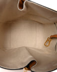 Grained Calfskin Mini Hammock Shoulder Bag Light Caramel