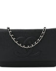 Caviar Timeless CC Wallet On Chain WOC Black