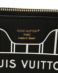 Calfskin Neverfull Inside Out MM Pochette Black