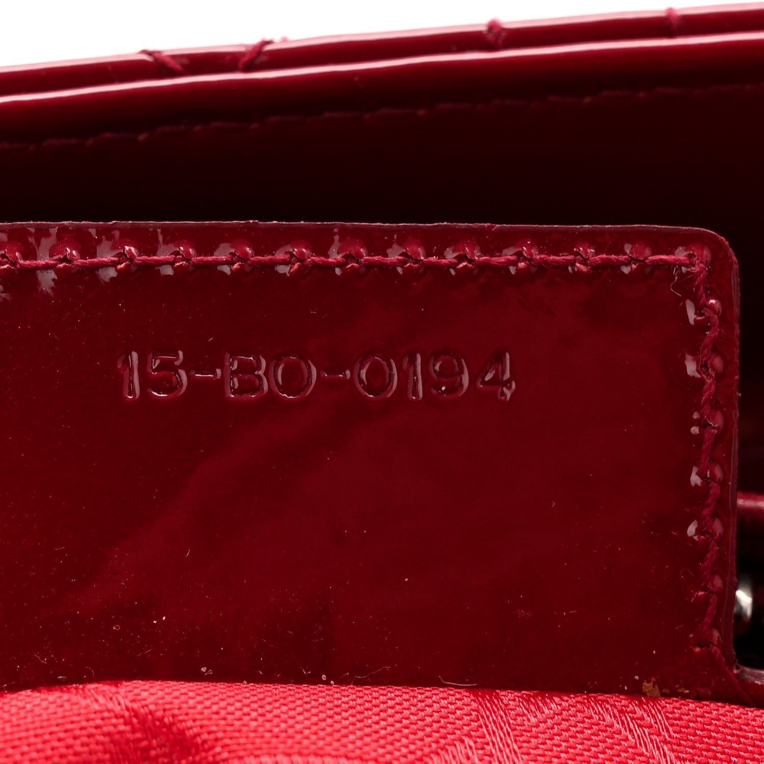 Patent Cannage Medium Lady D1OR Red