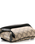 GG Supreme Monogram Belt Bag Black