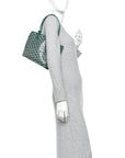 Goyardine Reversible Mini Anjou Green