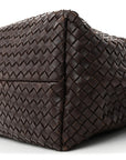 Nappa Intrecciato Medium Cabat Ebano