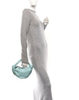 Calfskin Mini Double Knot Bag Spearmint